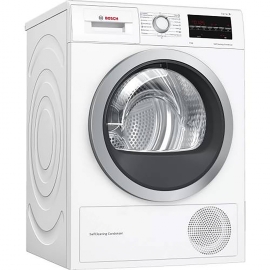 MÁY SẤY TỤ HƠI VỚI BƠM NHIỆT 9KG BOSCH HMH.WTW85400SG | Serie 6